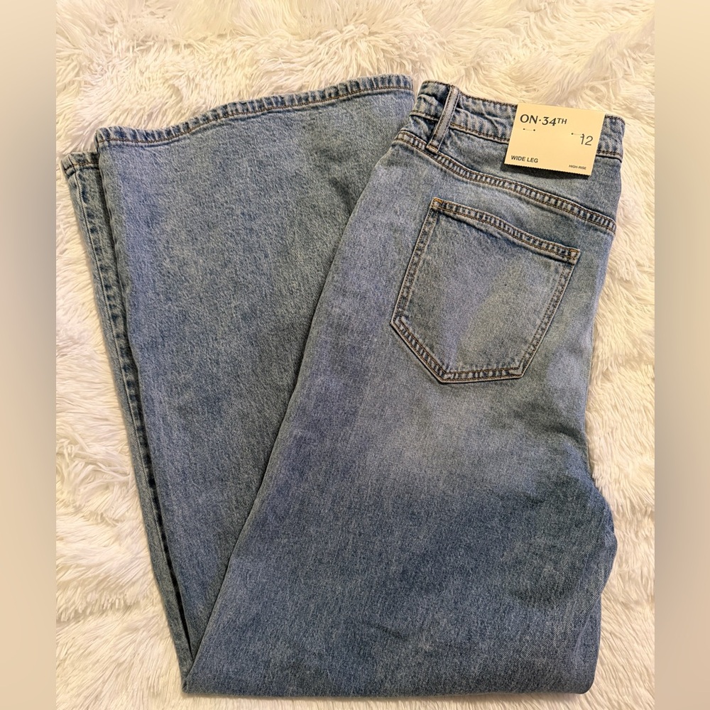 Stylish Light Blue Women's Flare Jeans - Picture 6 of 15